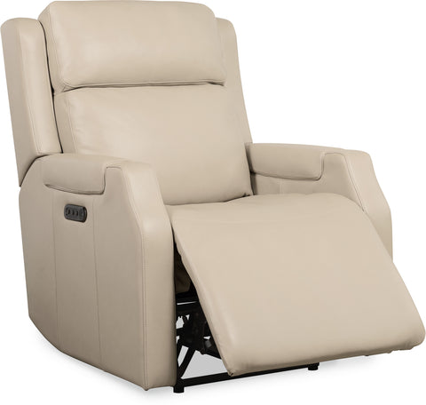 Hooker Furniture Living Room Nelson Zero Gravity Power Recliner with Power Headrest and Lumbar