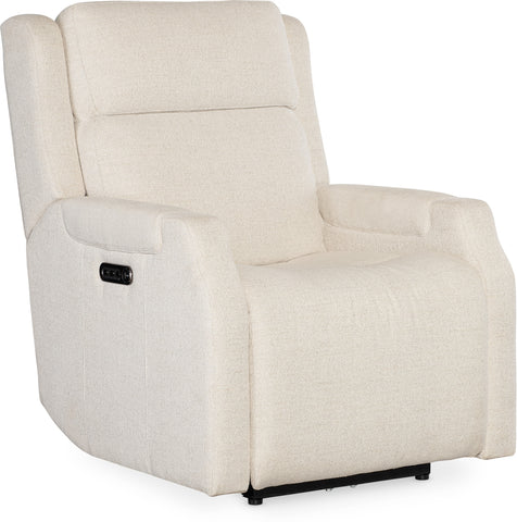 Hooker Furniture Living Room Nelson Zero Gravity Power Recliner with Power Headrest and Lumbar