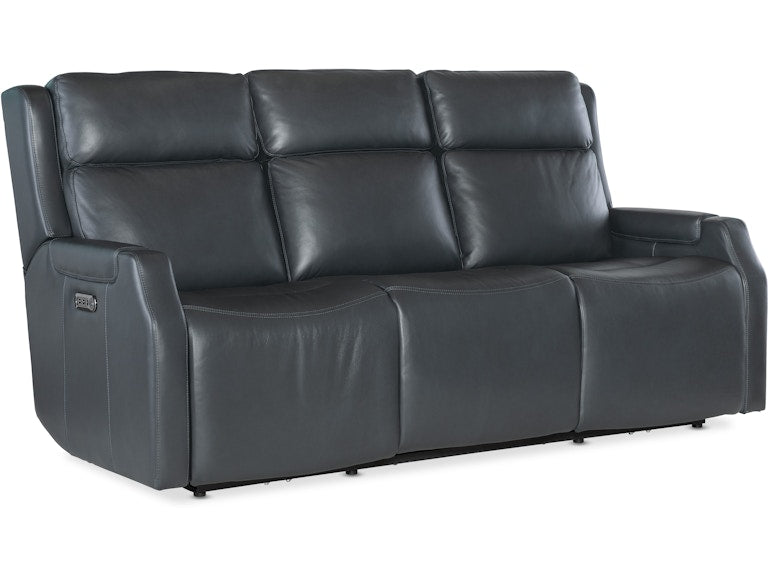 Hooker Furniture Living Room Nelson Zero Gravity Power Sofa with Power Headrest and Lumbar