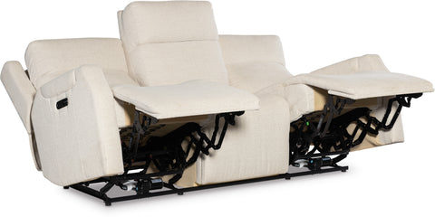 Hooker Furniture Living Room Nelson Zero Gravity Power Sofa with Power Headrest and Lumbar