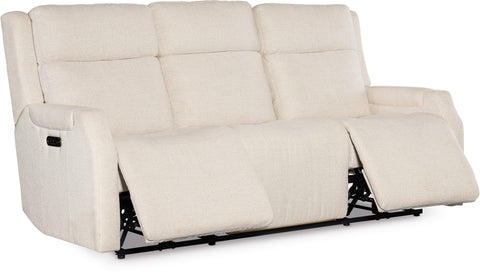 Hooker Furniture Living Room Nelson Zero Gravity Power Sofa with Power Headrest and Lumbar