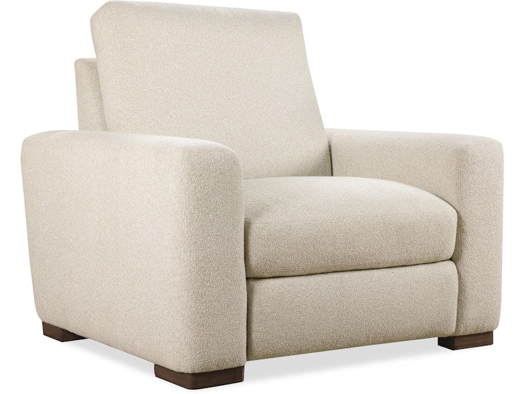 Hooker Furniture Living Room Optimus Power Recliner with Power Headrest - Small