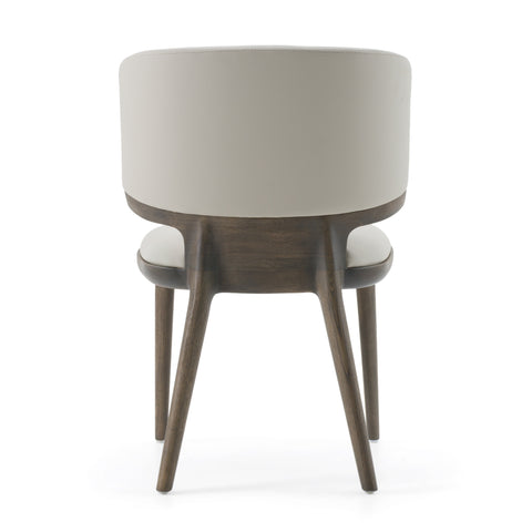 Modrest Stanley Contemporary Grey Leatherette And Grey Ash Set Of 2 Dining Chair Model VGCS-CH20066-DC-GRY