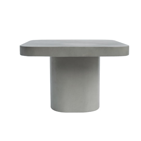 Modrest Flores Modern Grey Concrete End Table Model VGLBSTIN-CF60