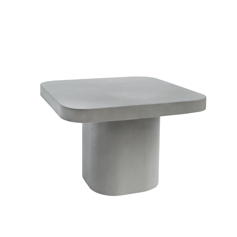 Modrest Flores Modern Grey Concrete End Table Model VGLBSTIN-CF60