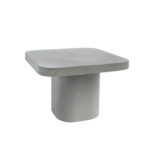 Modrest Flores Modern Grey Concrete End Table Model VGLBSTIN-CF60
