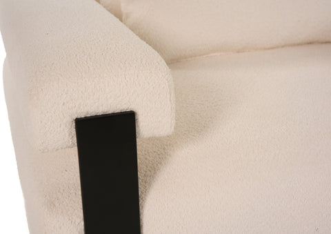 Divani Casa Stratford Modern Off White Fabric Accent Chair Model VGHM-XF530-CHR-IVY