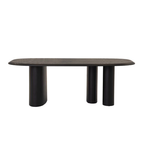 Modrest Summit Modern 87" Black Ash Dining Table Model VGOD-LZ-342DT-A