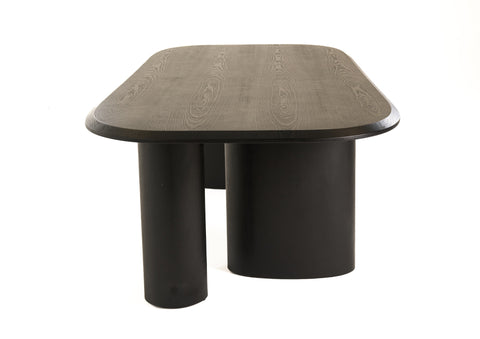 Modrest Summit Modern 118" Black Ash Dining Table Model VGOD-LZ-342DT-B