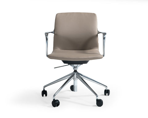 Modrest Sundar Modern Grey Mid Back Conference Office Chair Model VGFUFK004-B11-GRY-OC