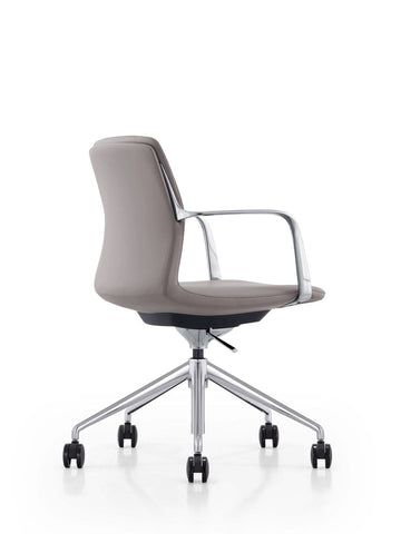 Modrest Sundar Modern Grey Mid Back Conference Office Chair Model VGFUFK004-B11-GRY-OC
