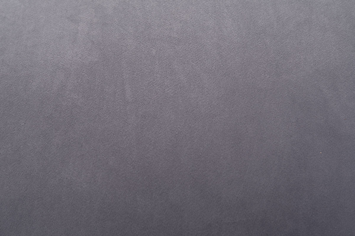 Divani Casa Darla Modern Grey Velvet Curved Sectional Sofa Model VG2T1124-5P-GRY