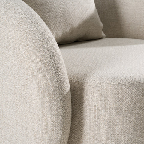 Renava Tabarca Outdoor Beige Fabric Chair Model VGVK-F017-1U-BGE