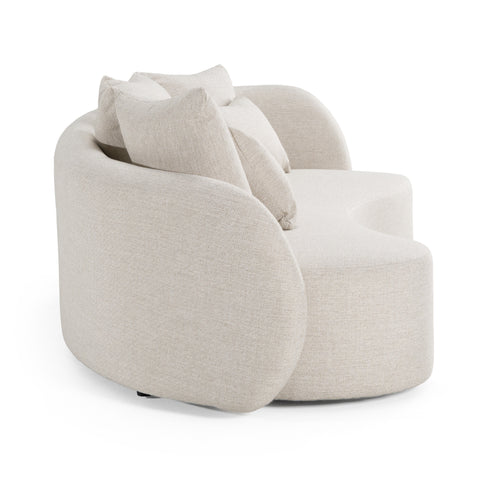 Renava Tabarca Outdoor Beige Fabric 4 Seat Sofa Model VGVK-F017-3L-BGE