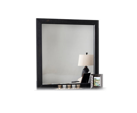 Nova Domus Tabitha Modern Dark Brown Recycled Pine Mirror Model VGWH180490301
