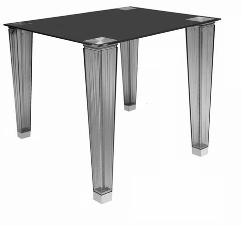 Mercurio Modern Black Italian Square Dining Table Model VGIGMERCURIO-BLK