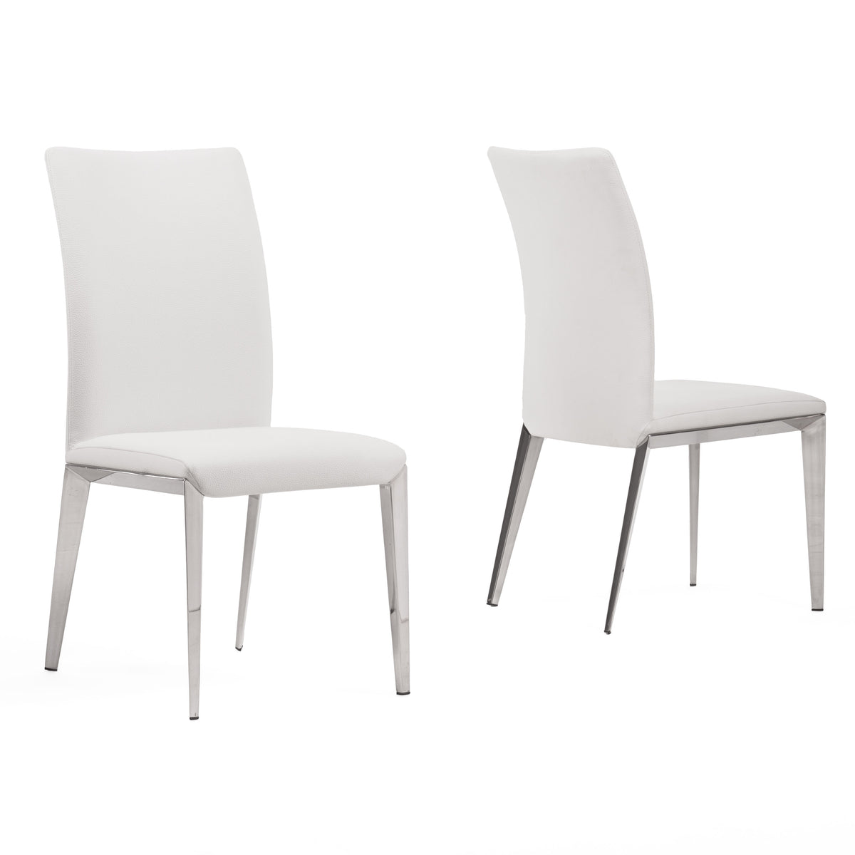 Taryn Modern White Dining Chair (Set Of 2) Model VGVC-B803-WHT