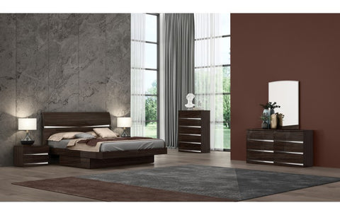 Wynn - Wenge 4PC Bedroom SetModel:  WYNN-SET-WENGE