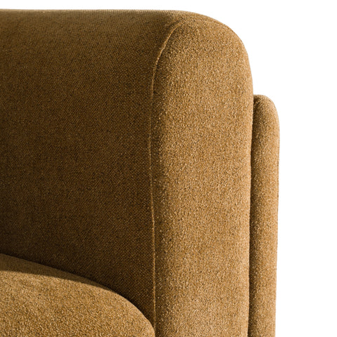 Divani Casa Tiene Modern Orange Fabric 4 Seat Sofa Model VGAH-SF1011-4