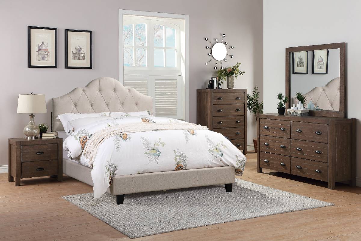 Queen Bed Model F9542Q By Poundex Furniture