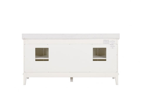 Almeria Vanity Set Model Tm-Ct005Wh-72+05Wh By Furniture Of America 