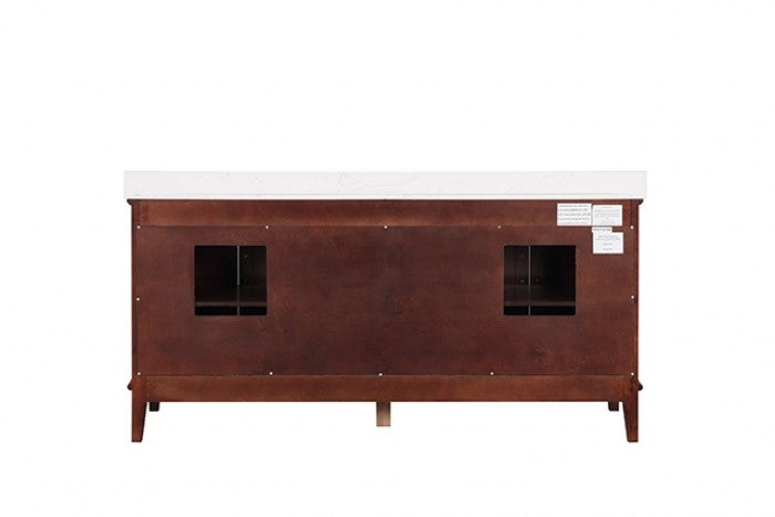 Almeria Vanity Set Model Tm-Ct005Wh-72+07Ch By Furniture Of America 