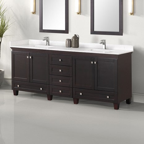 Oliva Vanity Set Model Tm-Ct006Wh-80+11Es By Furniture Of America 