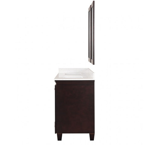 Oliva Vanity Set W/ Mirror Model Tm-Ct006Wh-80+11Es+M By Furniture Of America 