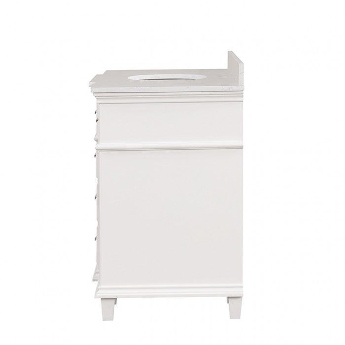 Zadar Vanity Set Model Tm-Ct009Wh-48+09Wh By Furniture Of America 