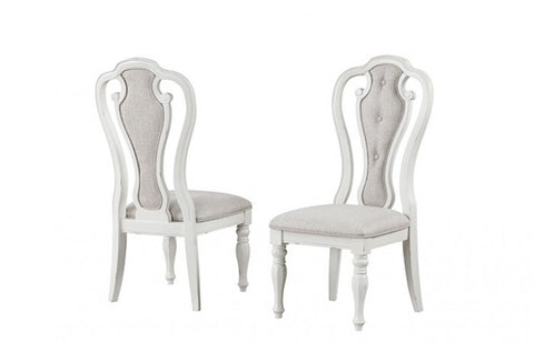 Orford 7 Pc. Dining Set Model Tm3050Wh-T-7Pc-Side Chair By Furniture Of America 