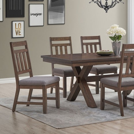 Pottsville 7 Pc. Dining Set Model Tm3109T-7Pc-Chair By Furniture Of America 