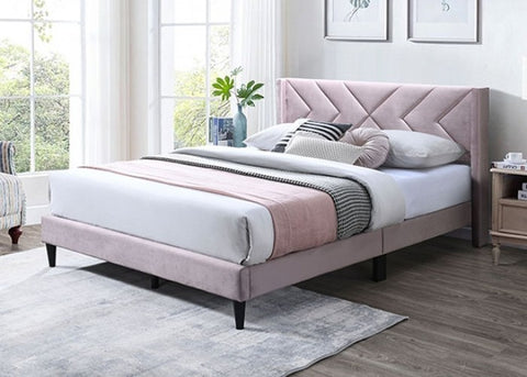 Cherry Queen Bed Model Tm7101Rd-Q By Furniture Of America 