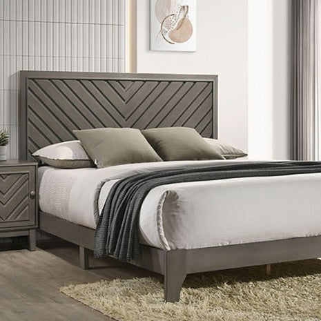 Vitas Queen Bed Model Tm7501Gy-Q By Furniture Of America 