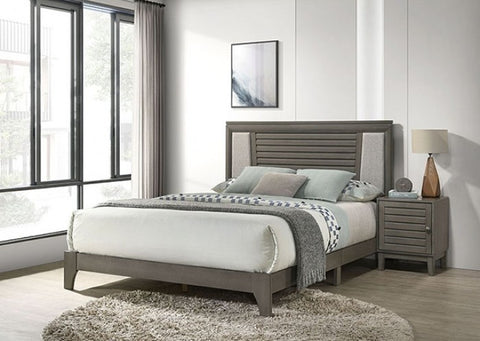 Amar Queen Bed Model Tm7502Gy-Q By Furniture Of America 
