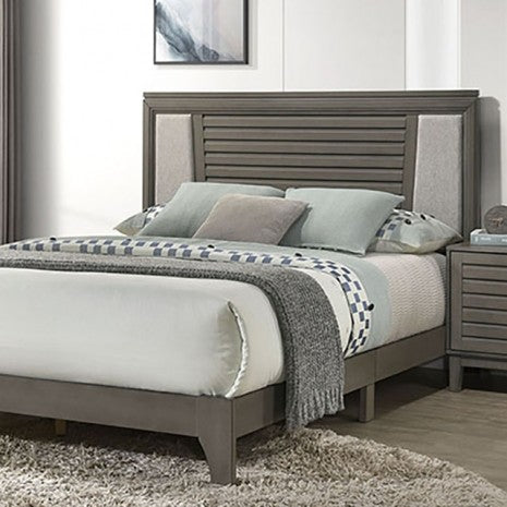 Amar Queen Bed Model Tm7502Gy-Q By Furniture Of America 