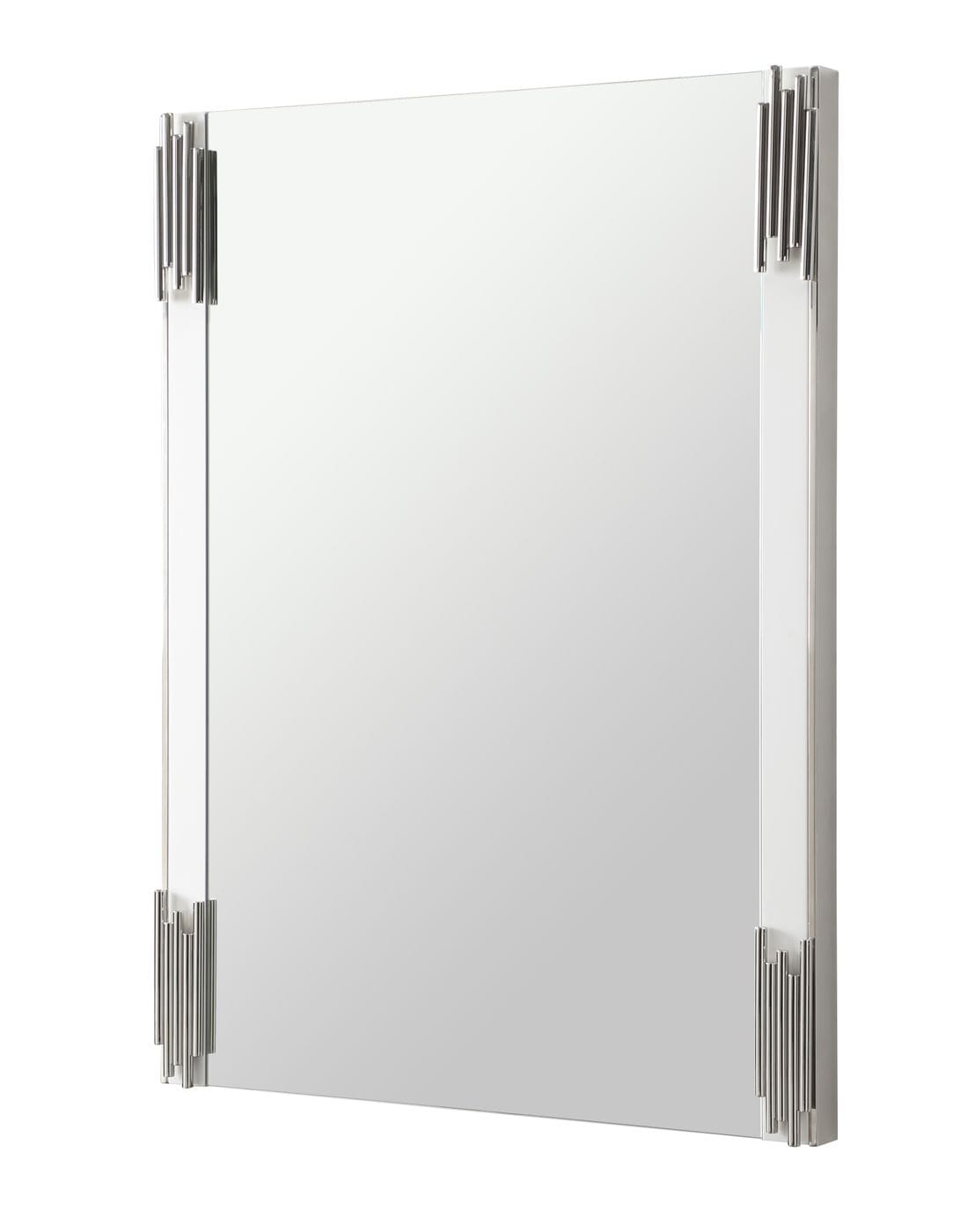 Modrest Token Modern White & Stainless Steel Mirror Model VGVCJ815-WHT-MIR