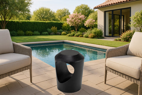 Modrest Tracy Modern Black End Table Model VGBR-SBA-4921-BLK