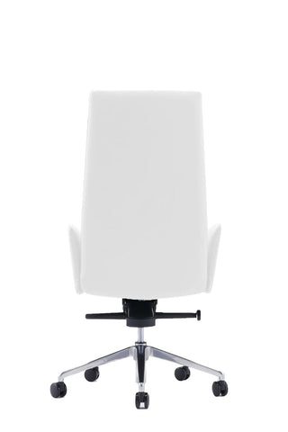 Modrest Tricia Modern White High Back Executive Office Chair Model VGFUA1911-WHT-OC