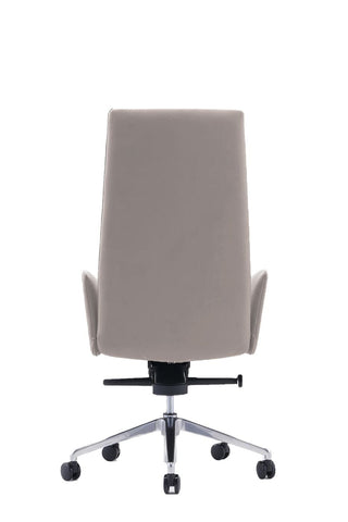 Modrest Tricia Modern Grey High Back Executive Office Chair Model VGFUA1911-GRY-OC
