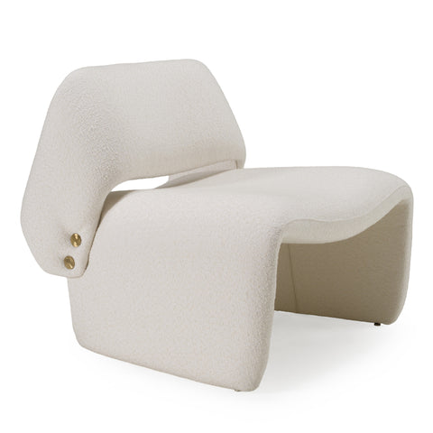 Modrest Tristan Modern Off White Fabric Accent Chair Model VGOD-ZW-21101-CH