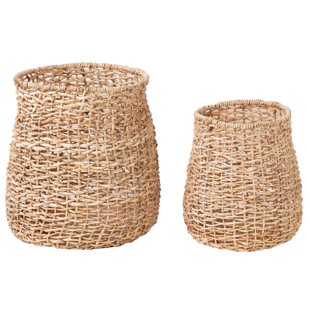 Alto Natural Finish Basket Set Of 2