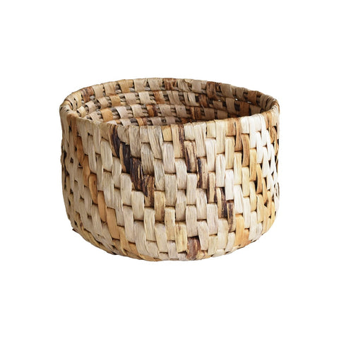Makara Natural Variegated Finish Basket