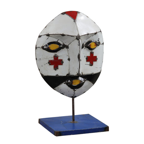 Metal Iron Paint Mask With Stand