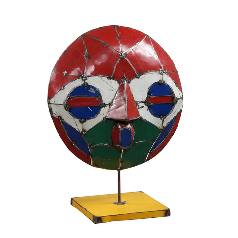 Metal Iron Paint Mask With Stand