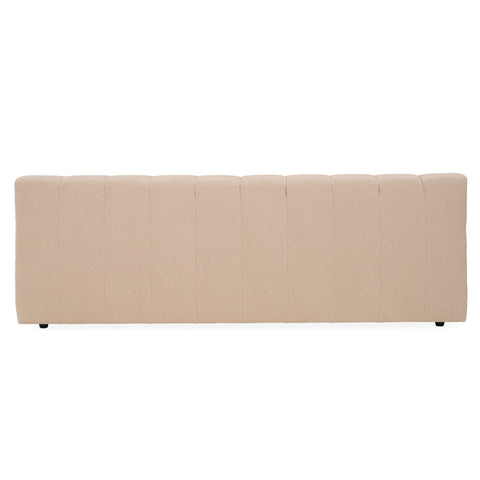Divani Casa Tyree Modern Tufted Sand Fabric Bed Model VGOD-DY-22116-SAND
