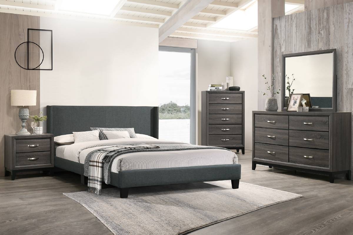 California King Bed Model F9535Ck By Poundex Furniture