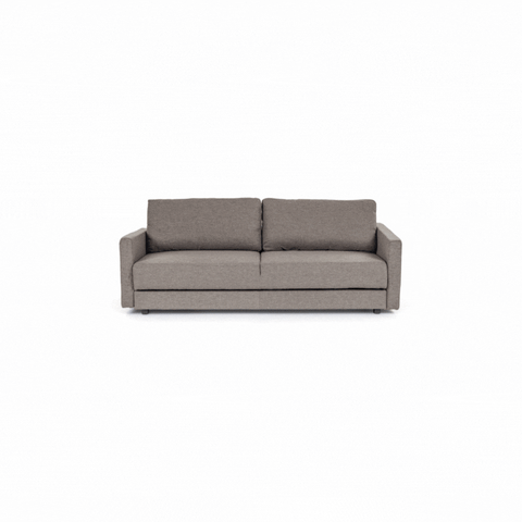 Divani Casa Fredonia Modern Grey Fabric Sofa Bed Model VGMB-1901-GRY