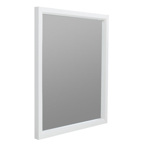 Nova Domus Valencia Contemporary White Mirror Model VGMABH-586-WHT