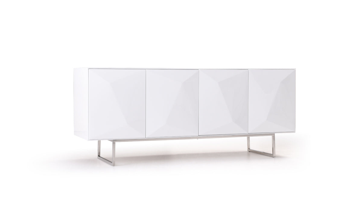 Vanguard Modern White Buffet