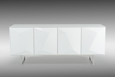 Vanguard Modern White Buffet